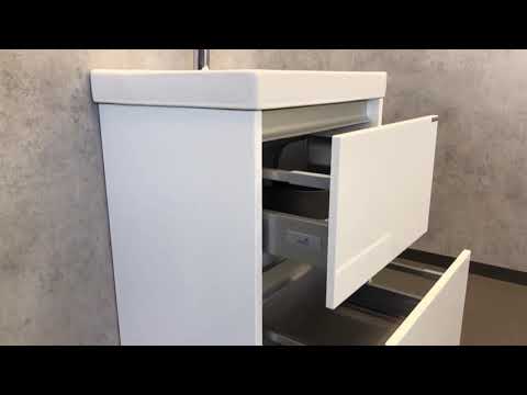 Обзор мебель для ванной комнаты Комфорти Дублин 60