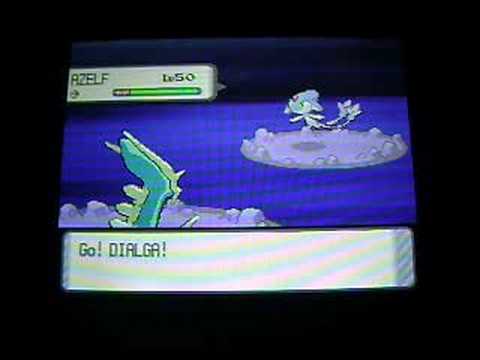 Pokemon Diamond - Catching Azelf