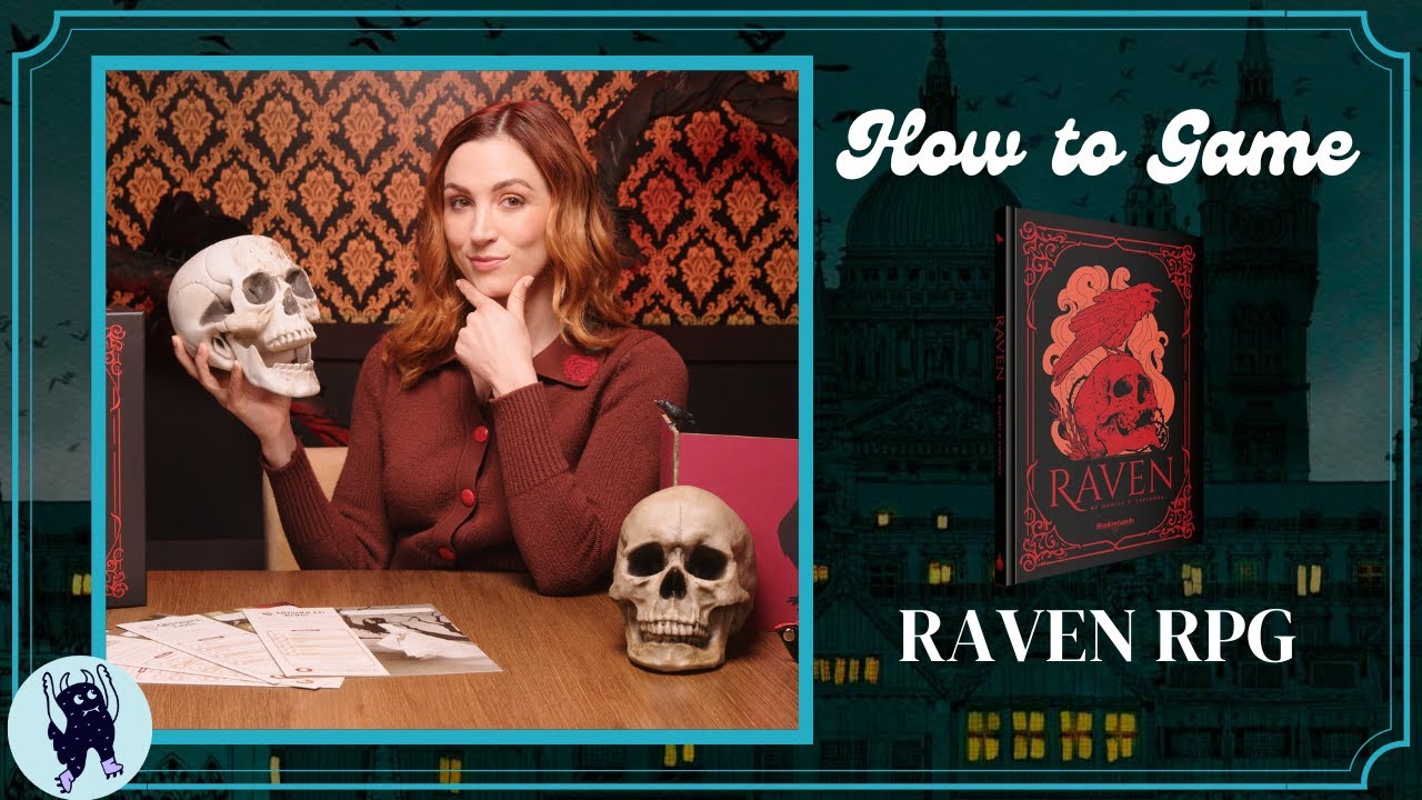 How to Play Raven RPG | How to Game with Becca Scott | Edgar Allen Poe TTRPG