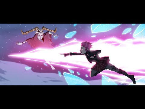 Zoe vs Skreal Clip Trollhunters