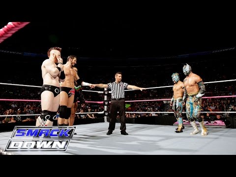 The Lucha Dragons vs. King Barrett & Sheamus: SmackDown, October 22, 2015