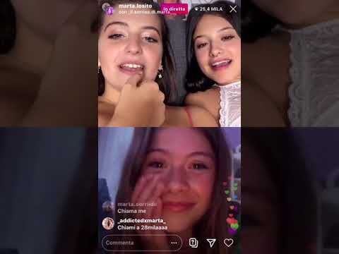 marta losito in diretta con zoe massenti e gianmarco rottaro chiama una fanpage che piange