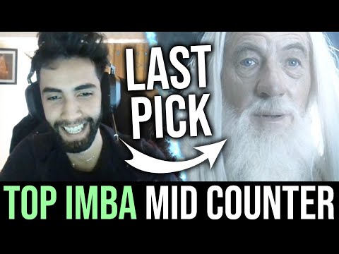 Nigma.Sumail LAST PICK COUNTER vs TOP IMBA on mid