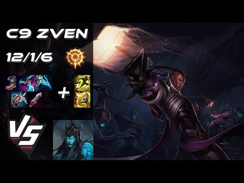Cloud9 Zven BOTTOM Lucian vs Kalista - NA Challenger Patch 25.S2.5