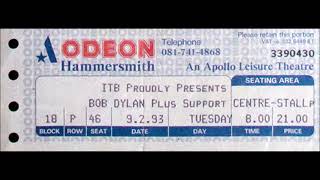 Jim Jones - Bob Dylan - Live at the Hammersmith Odeon, London, 9th February 1993