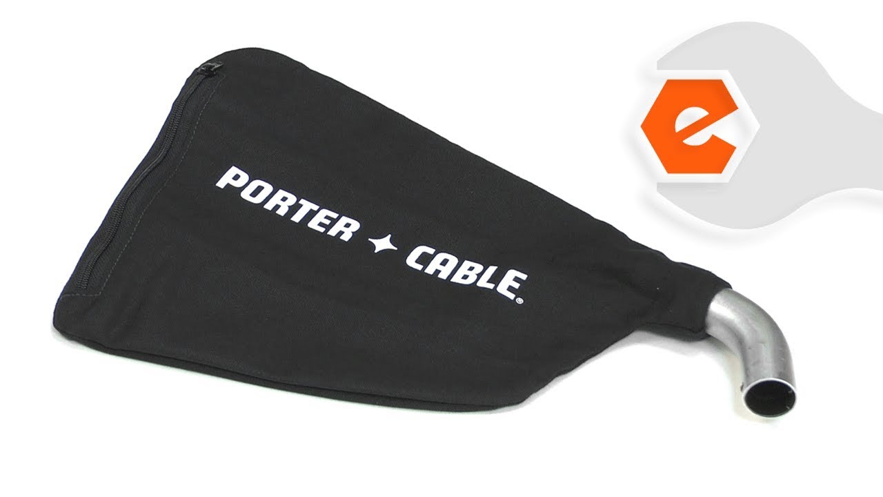 Replacing your Porter Cable Sander Polisher DUST BAG ASSY-