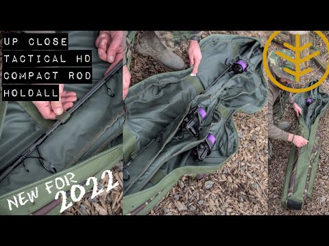 Up Close 𝗘𝗫𝗖𝗟𝗨𝗦𝗜𝗩𝗘 || NEW for 2022 Tactical HD Compact 3 Rod Holdall || Martyn's Angling Adventures