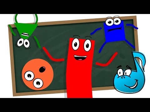 Piosenka o FIGURACH || NutkoSfera || Piosenki DLA DZIECI || CeZik dzieciom