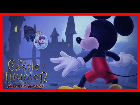 Castle of Illusion Starring Mickey Mouse Gameplay - Full Game Episodes - Disney Cartoon Game for Kid