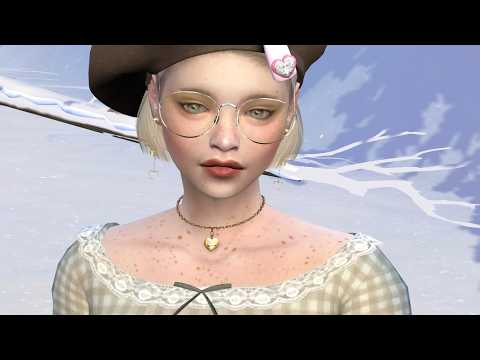 sims4 premium cc download blonde female Freja Madsen by Bonita100 Game Video Preview
