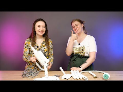 Парогенератор Xiaomi Deerma Steam Cleaner DEM-ZQ600 белый - Видео
