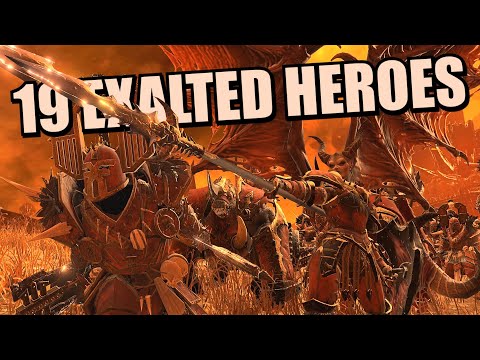 19 Exalted Heroes