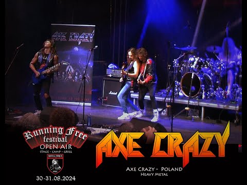 Axe Crazy - Live at Running Free Festival 2024 (Bulgaria)