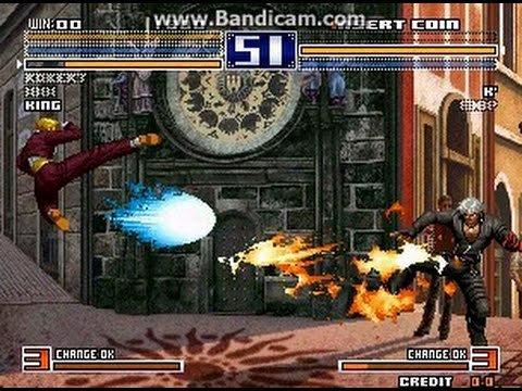 KOF 2003 Max Power Gauge Iori-Robert-King VS K' Team Expert Mode