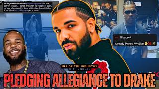 Drake Lets The Game Borrow Private Jet After Dining Excursion & Lil Baby Pledges Allegiance