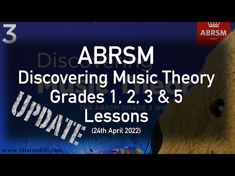 ABRSM Music Theory Lessons with Sharon Bill - Update 24th April 2022
