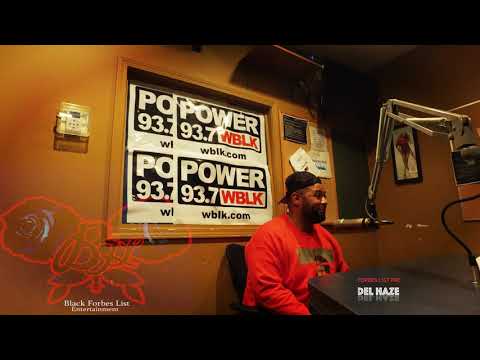 Del Haze 93.7 wblk interview