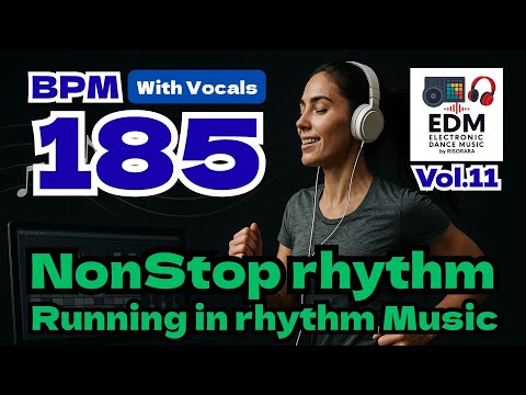 🎶 [185 BPM 185]  Running Music MIX | Workout Motivation | Metronome Synced | Gym Motivation