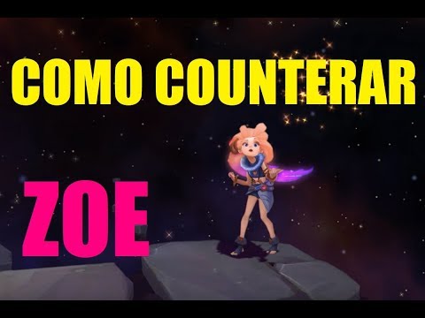 COMO COUNTERAR ZOE