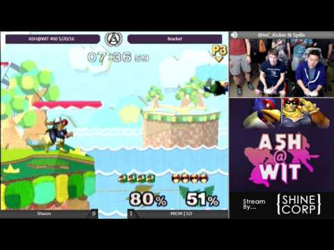 Shazzo (Falco) vs MIOM | S2J (Falcon) - ASH@WIT #60 Melee Bracket