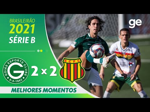 GOIÁS 2 X 2 SAMPAIO CORRÊA | MELHORES MOMENTOS | 20ª RODADA BRASILEIRÃO SÉRIE B 2021 | ge.globo