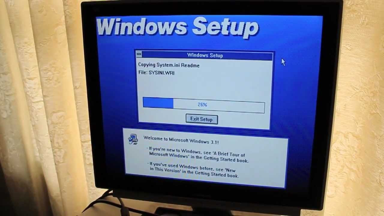 Sega TeraDrive Model 2 XTIDE Windows 3.1 Install