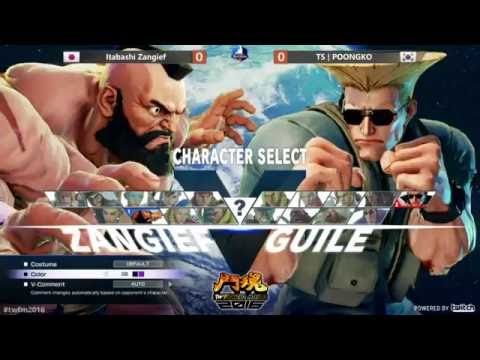 【鬥魂2016 TWFighter Major】Itabashi Zangief VS TS│POONGKO