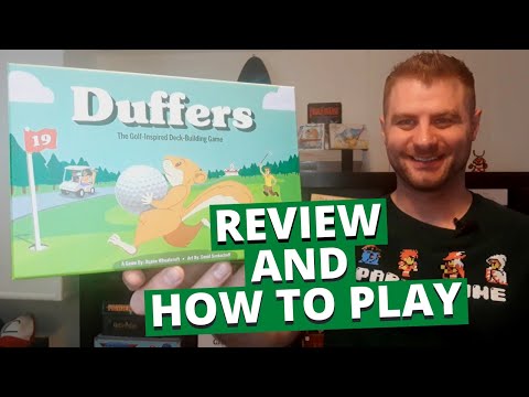Duffers The Golf Inspired Deck Building Game Review And How To Play