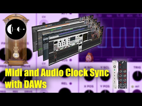 Midi and Audio Clock Sync With DAWs