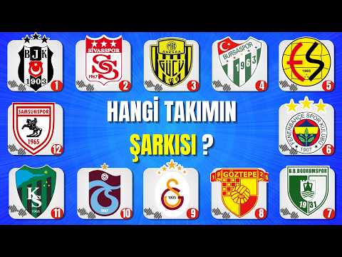 🎶⚽ ŞARKIDAN SÜPER LİG TAKIMINI TAHMİN ET! 🔥🏆