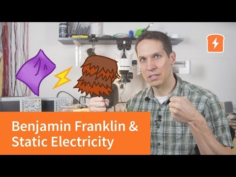 How Benjamin Franklin discovered STATIC ELECTRICITY! | Basic Electronics