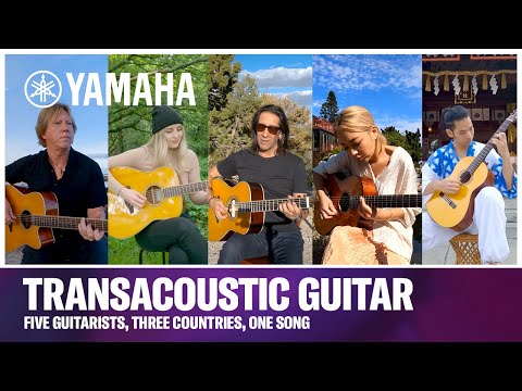 Yamaha FSC TransAcoustic Vintage Tint image 2