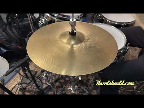 Zildjian BRILLIANT Quick Beat 14” Hihats 1154 1446 g RARE ULTRA CRISP CLEAN SHIMMER! image 5