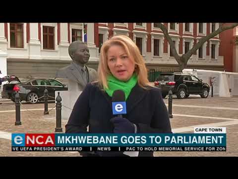 Mkhwebane goes to Parliament