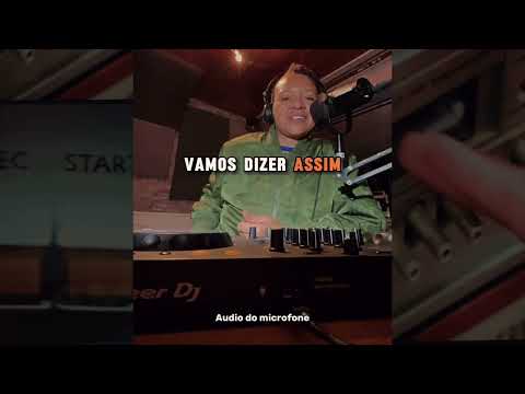 Gravação com microfone Shure MV7