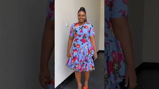 STUNNING FITTING SHORT AFRICAN DRESS #zamakalefashion #afrifashion #africafashion #love