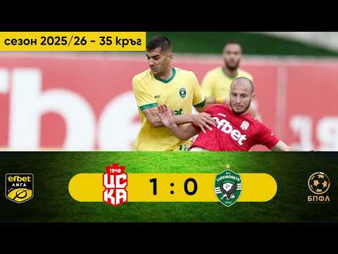 FK CSKA 1948 Sofia 1-0 PFK Ludogorets Razgrad
