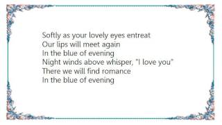 Vic Damone - In the Blue of the Evening Lyrics