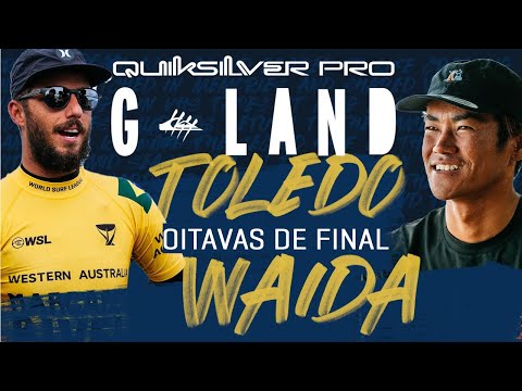 Filipe Toledo x Rio Waida - Oitavas de Final | Quiksilver Pro G-Land