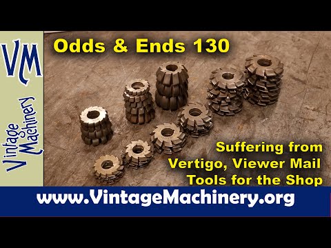 Odds & Ends 130: Suffering from Vertigo, Viewer Mail, Tools for Shop