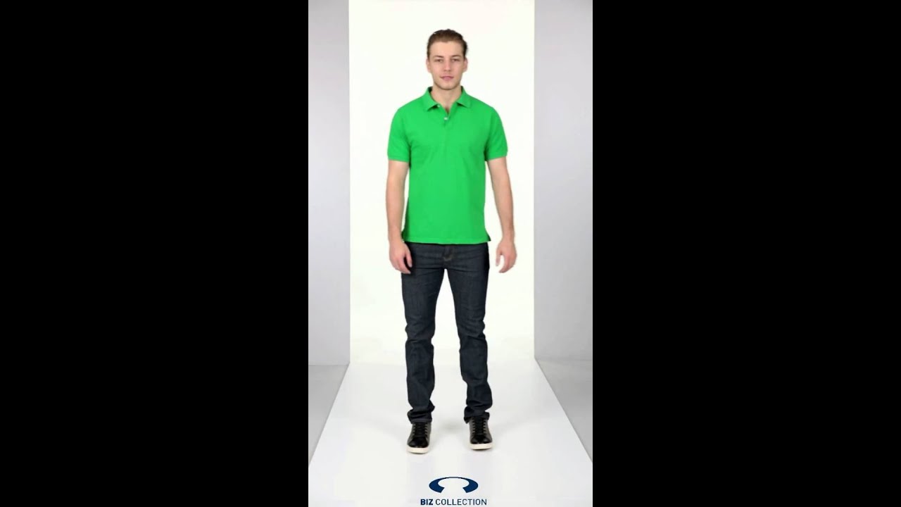 P2100 Mens Neon Polo green