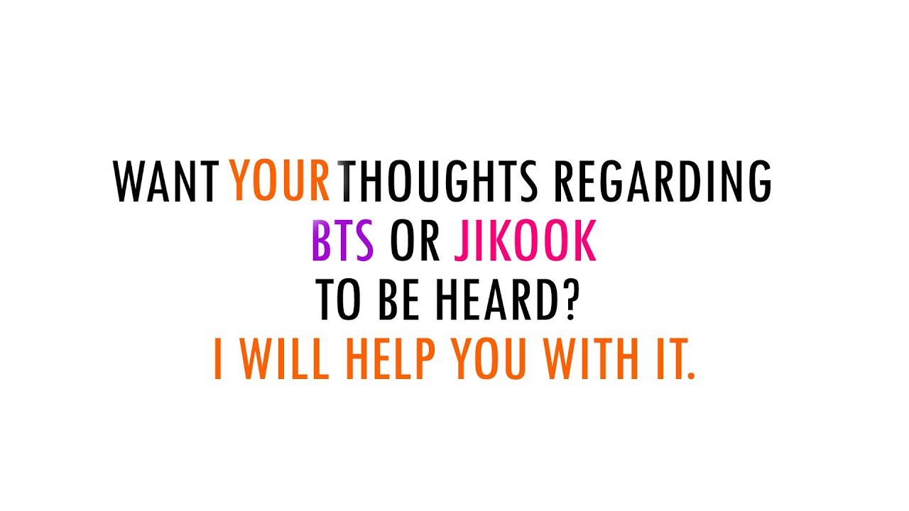 Thoughts on Jikook and BTS | Tumblr concept