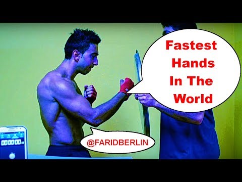 Fastest Hands in the World | Human machine gun PUNCH! 2