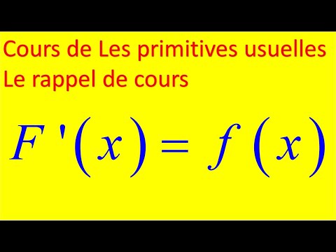 cours primitive