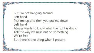 Crowded House - Left Hand Lyrics