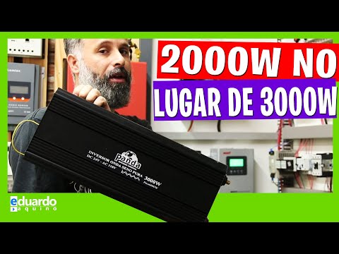 Troquei MEU Inversor de 3000W Por Um de 2000W