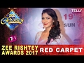 Sriti Jha Aka Pragya Of Kumum Bhagya At Zee Rishtey Awards 2017 Red Carpet ZRA2017
