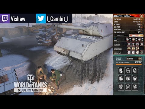 New Multi Weapon System For WW2: Maus w/ additional 75mm Gun: WoT Console - World of Tanks Console