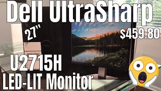 Video thumbnail for Dell UltraSharp U2715H 27-Inch Screen LED-Lit Monitor | Unboxing Review by TheRealReviewz