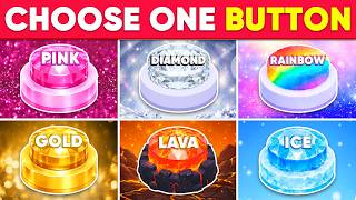 Choose One Button! Pink, Diamond, Rainbow, Gold, Lava or Ice 🎁 Quiz Game Challenge